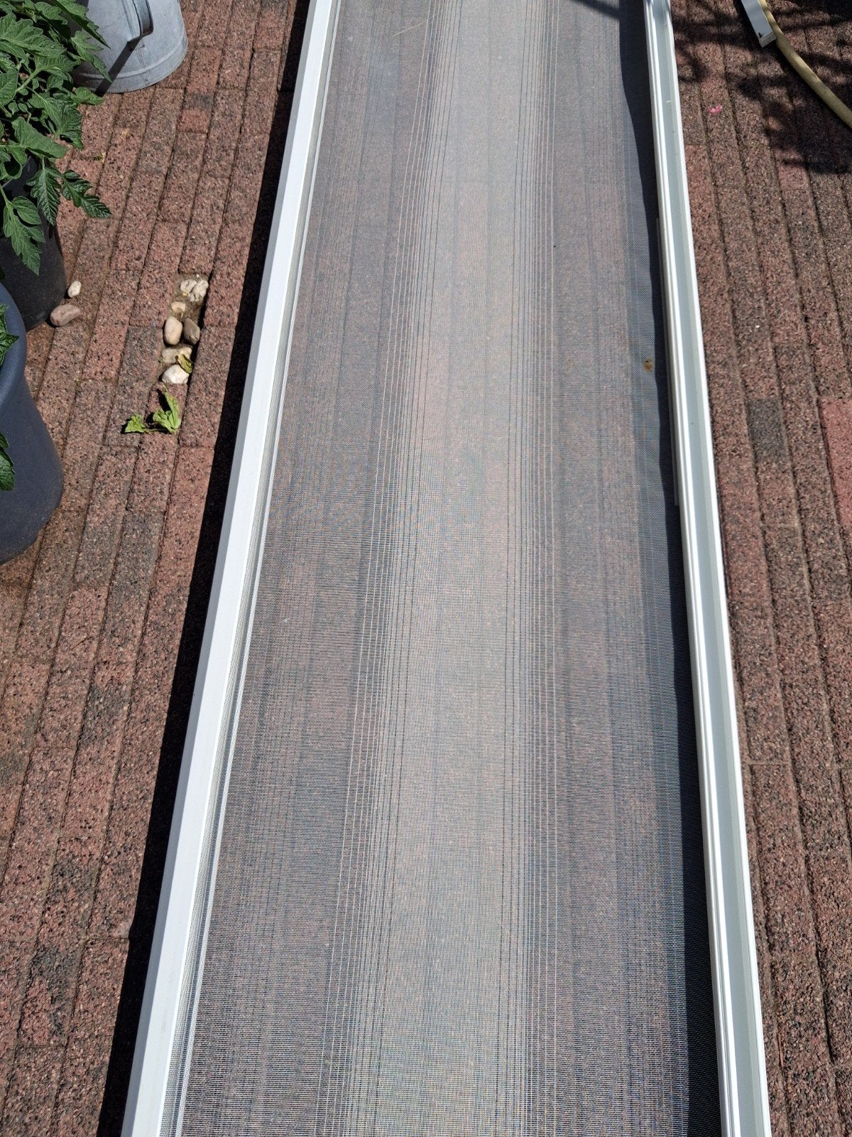 Fikszo rolhordeur, Doe-het-zelf en Verbouw, Deuren en Horren, Ophalen, Kunststof, Gebruikt, 80 tot 100 cm