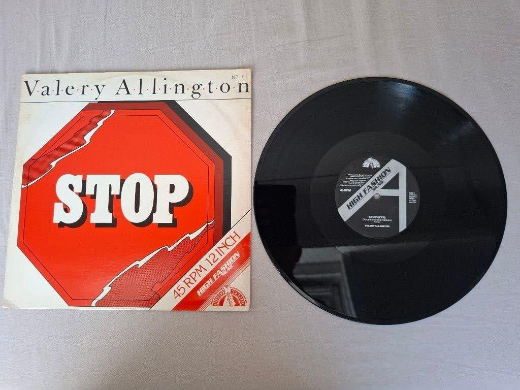 Valery Allington/  stop italo disco 1982, Gebruikt, 12 inch, R&B en Soul, Inclusief binnenhoes
