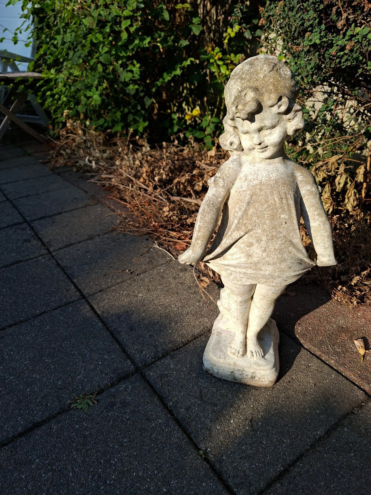Meisje van beton, Ophalen, Gebruikt