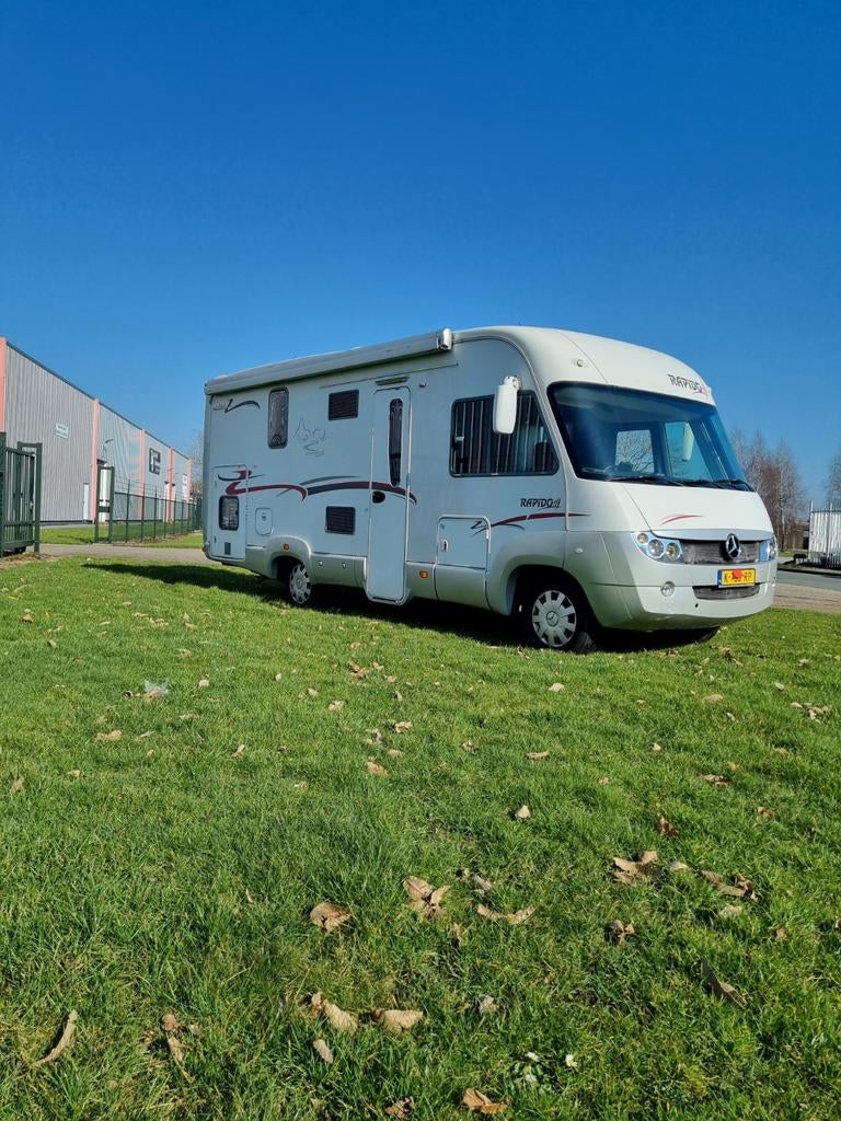 Mercedes rapido camper te huur, Caravans en Kamperen
