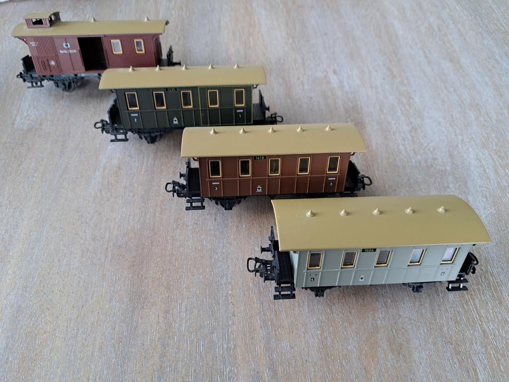Märklin wagon set 4035 - Mooie staat, zonder OVP, Hobby en Vrije tijd, Wisselstroom, Gebruikt, Wagon, Ophalen of Verzenden