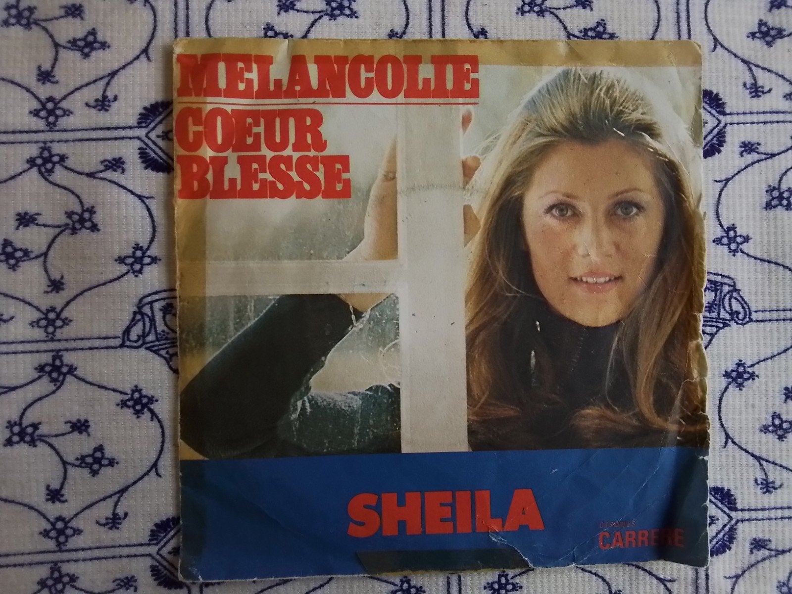 Sheila           Cœur blessé, Ophalen of Verzenden, Zo goed als nieuw, Pop, Single