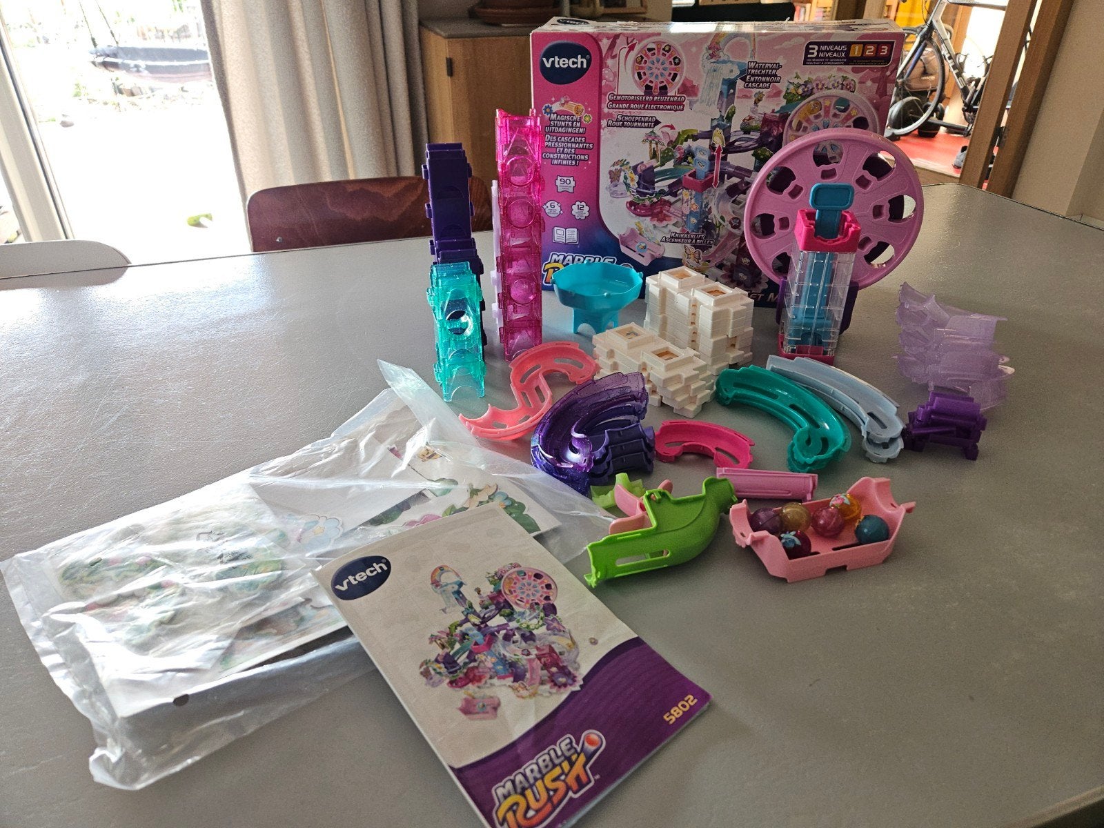 Vtech Marble Rush knikkerbaan - zo goed als nieuw!, Ophalen of Verzenden, Zo goed als nieuw