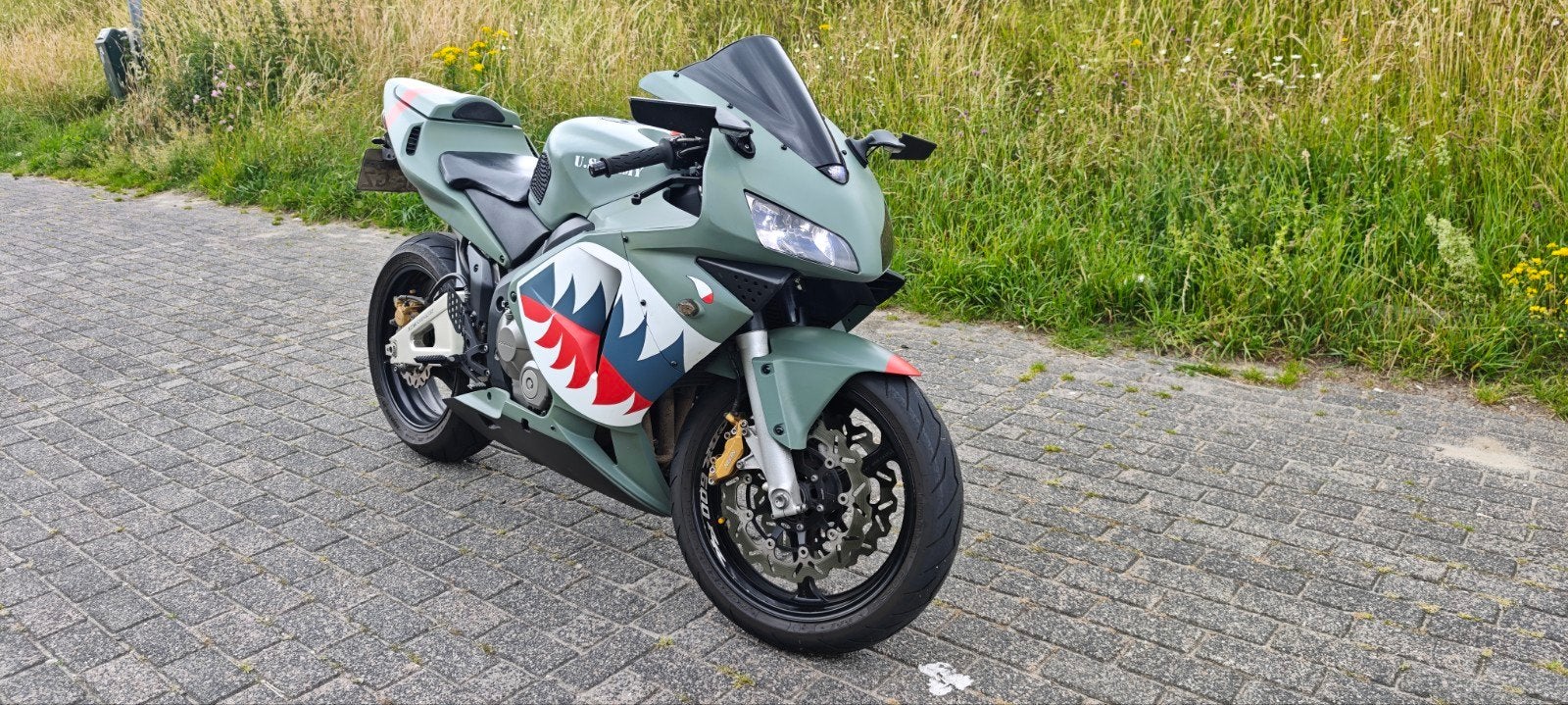 Unieke Honda CBR 600 RR met Laser sportuitlaat, Sportuitlaat, Occasion, 4 cilinders, Motorrijbewijs A