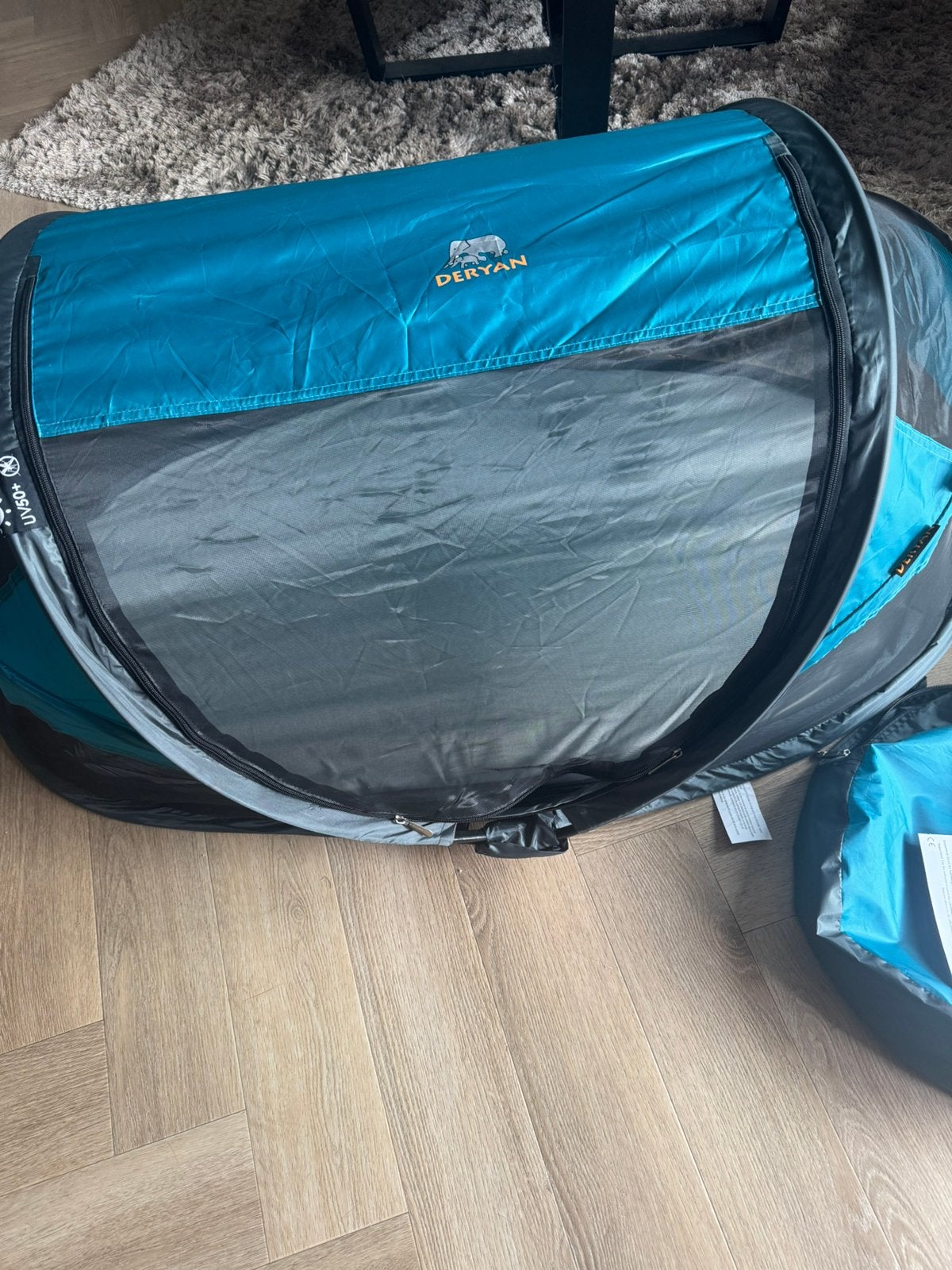 Deryan baby tent met matras, Kinderen en Baby's, Babywiegjes en Ledikanten, Ophalen of Verzenden, Nieuw, Reisbedje