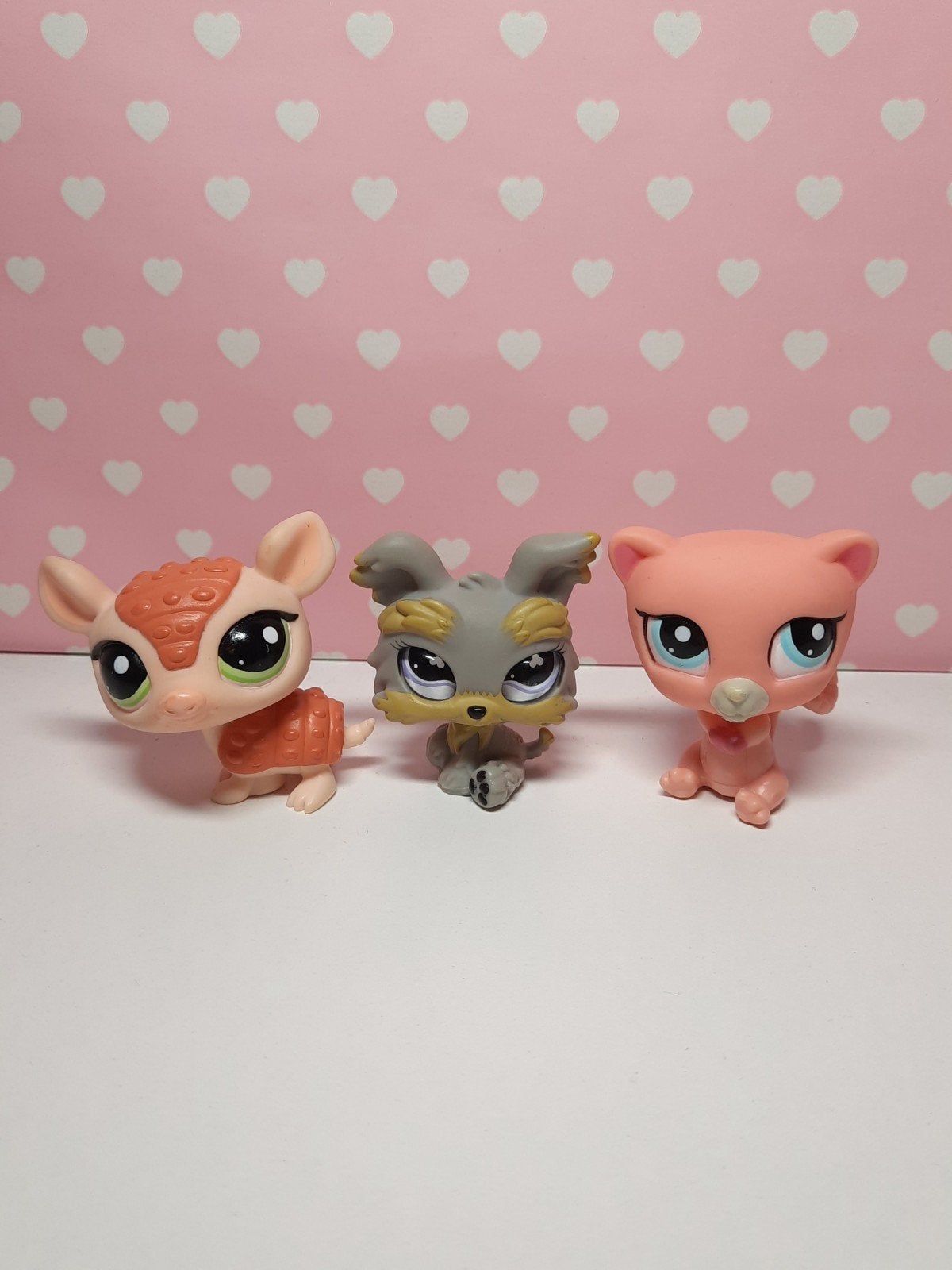 Littlest Pet Shop LPS Gordeldier, Yorkshire Terrier & Possum, Verzamelen, Poppetjes en Figuurtjes, Ophalen of Verzenden, Zo goed als nieuw