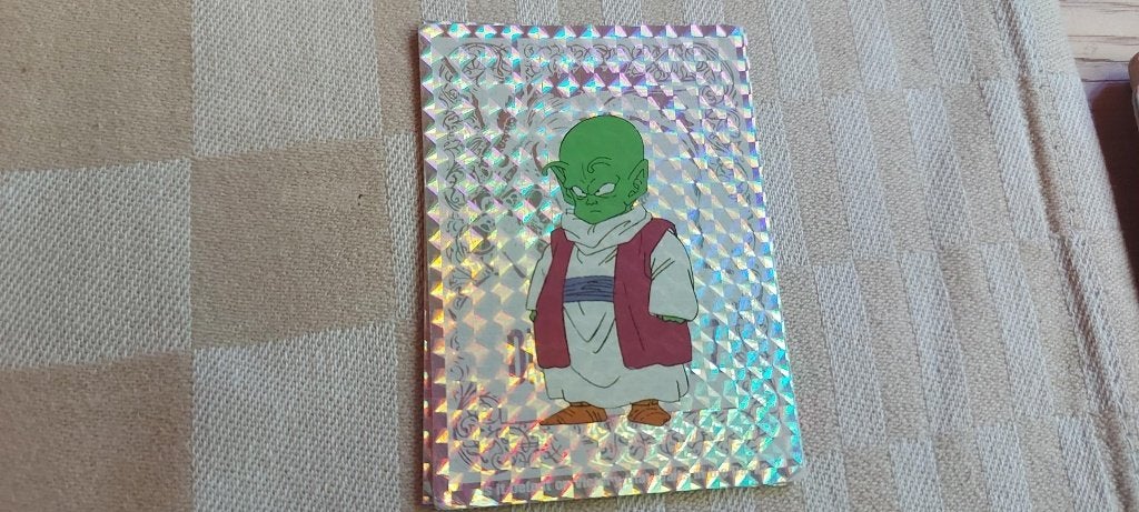 dragonball z kaart glitter Dende fraai, Ophalen of Verzenden, Zo goed als nieuw, Losse kaart