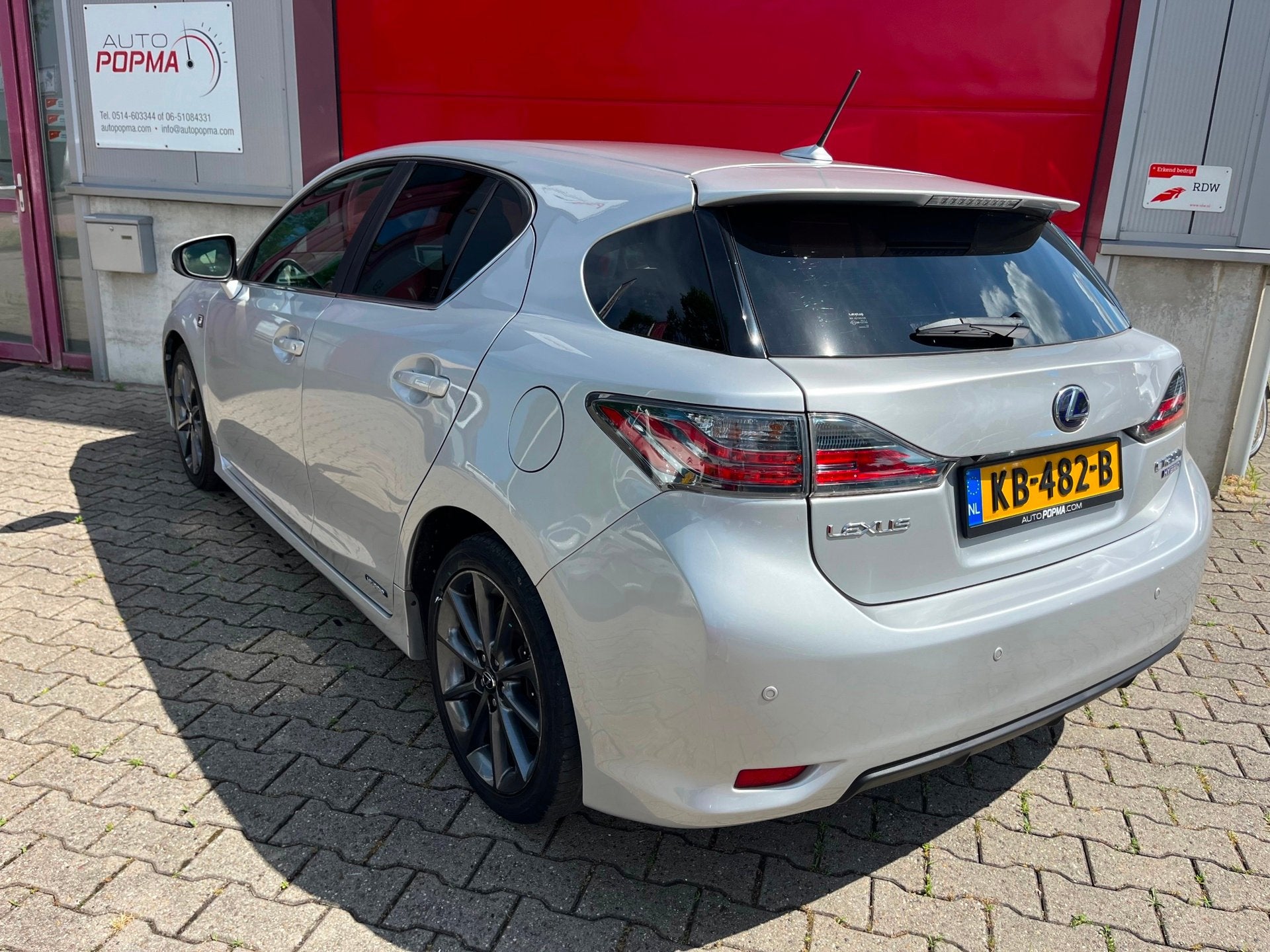 Lexus CT 200h F-Sport Line Automaat / Elektr. memo stoel / L, Auto's, Lexus, Gebruikt, Zwart, 4 cilinders, Automatische klimaatregeling
