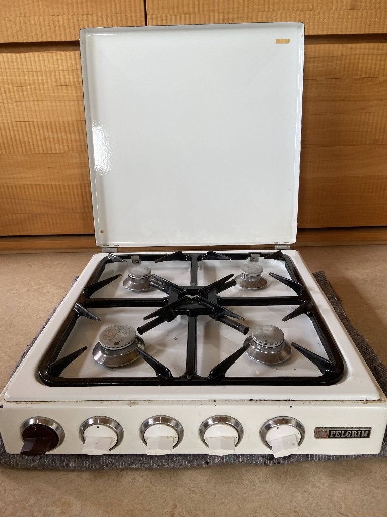 4 pits gasstel Etna vintage, Witgoed en Apparatuur, Ophalen, Gebruikt, Minder dan 85 cm, 4 kookzones