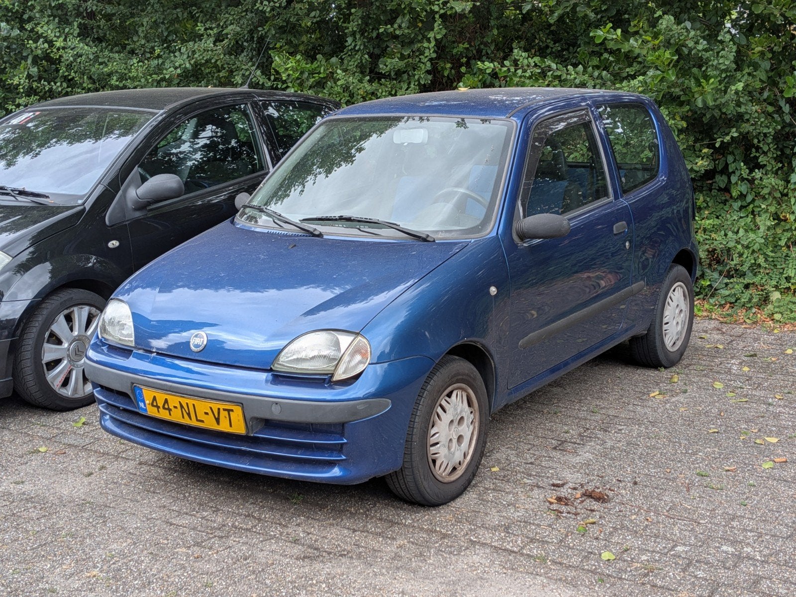 Fiat Seicento 1.1 2003 Blauw, Voorwielaandrijving, Blauw, Origineel Nederlands, 400 kg