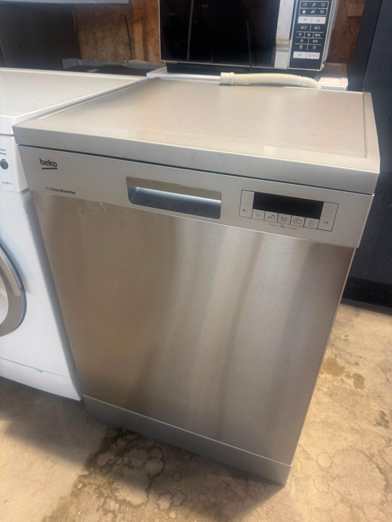Beko Vaatwasser RVS schoon garantie bezorging, Energieklasse A of zuiniger, Ophalen of Verzenden, Zo goed als nieuw, 85 tot 90 cm