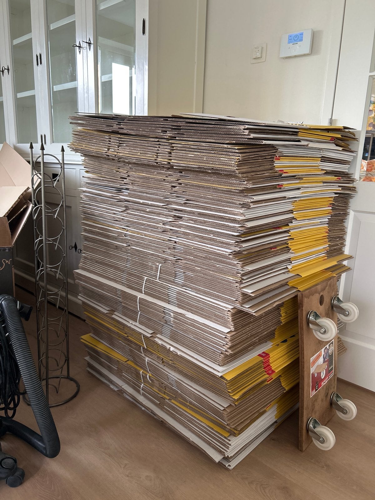 180-200 Verhuisdozen (90 nieuw, 90-110 gebruikt), Doe-het-zelf en Verbouw, Kratten en Dozen, Ophalen, Doos, 40 tot 60 cm, Opvouwbaar