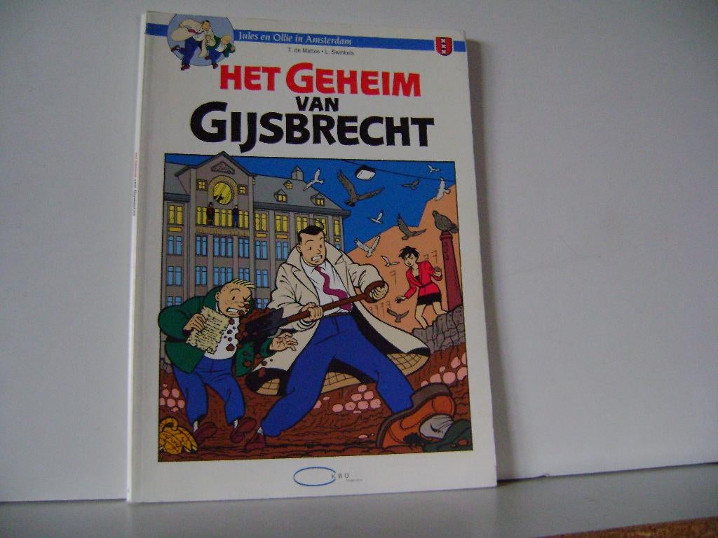 Stripboek Jules&Ollie in Amsterdam nr6(zie omschrijving), Eén stripboek, Ophalen of Verzenden, Zo goed als nieuw, T.de Mattos/L.Swinkels