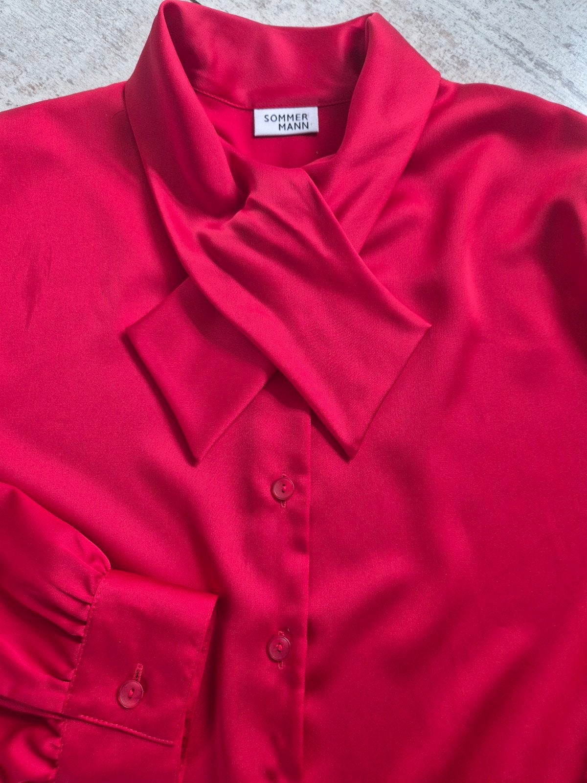 sommermann blouse maat 40, Ophalen of Verzenden, Zo goed als nieuw, Maat 38/40 (M), Rood