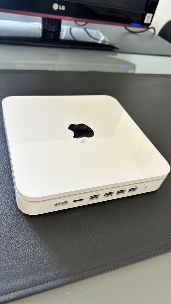 Apple AirPort Time Capsule 1TB A1355, Computers en Software, Routers en Modems, Ophalen, Gebruikt, Router