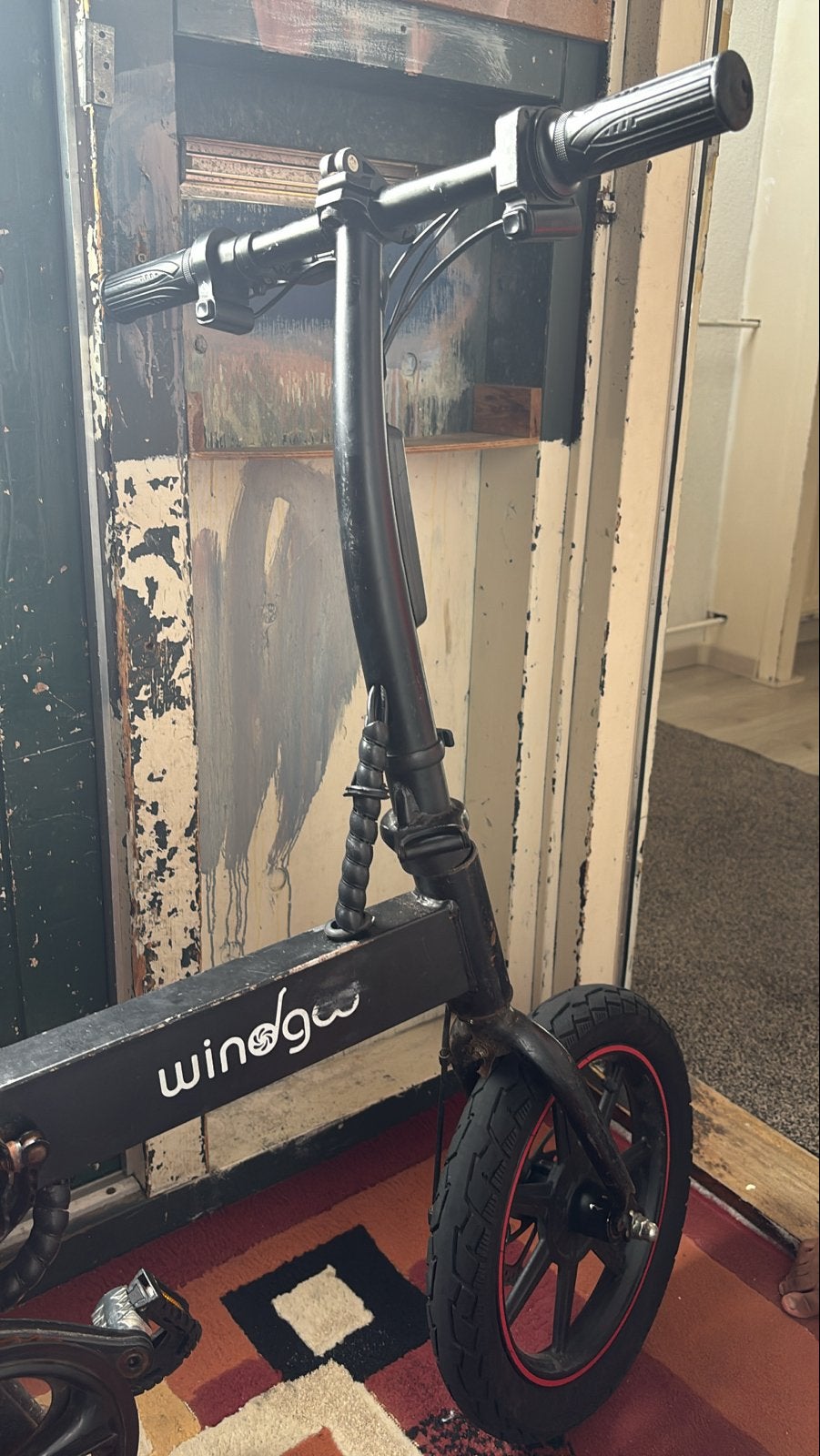 Windgoo e-bike - Werkt perfect, band lek, zadel scheef, Ophalen of Verzenden, Gebruikt, Overige merken