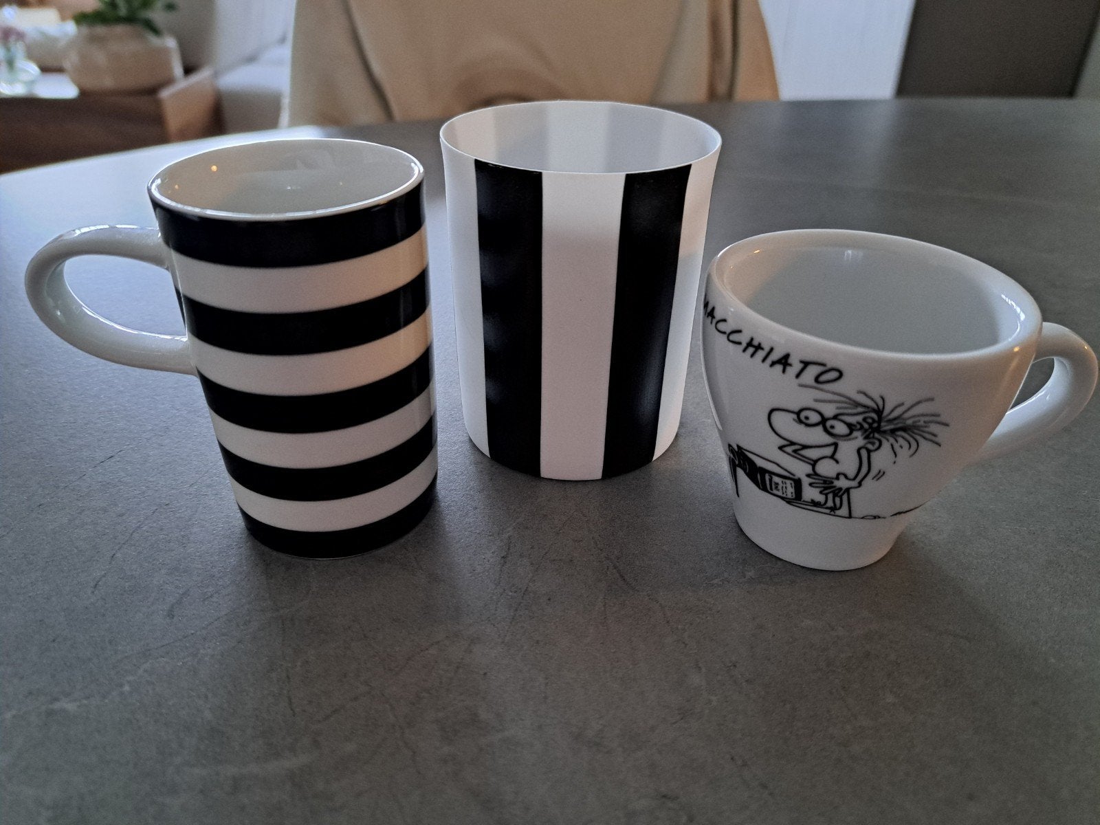 Set van 3 porseleinen items: Elle, Madam Stoltz, ArteFactory, Overige merken, Ophalen of Verzenden, Zo goed als nieuw, Modern