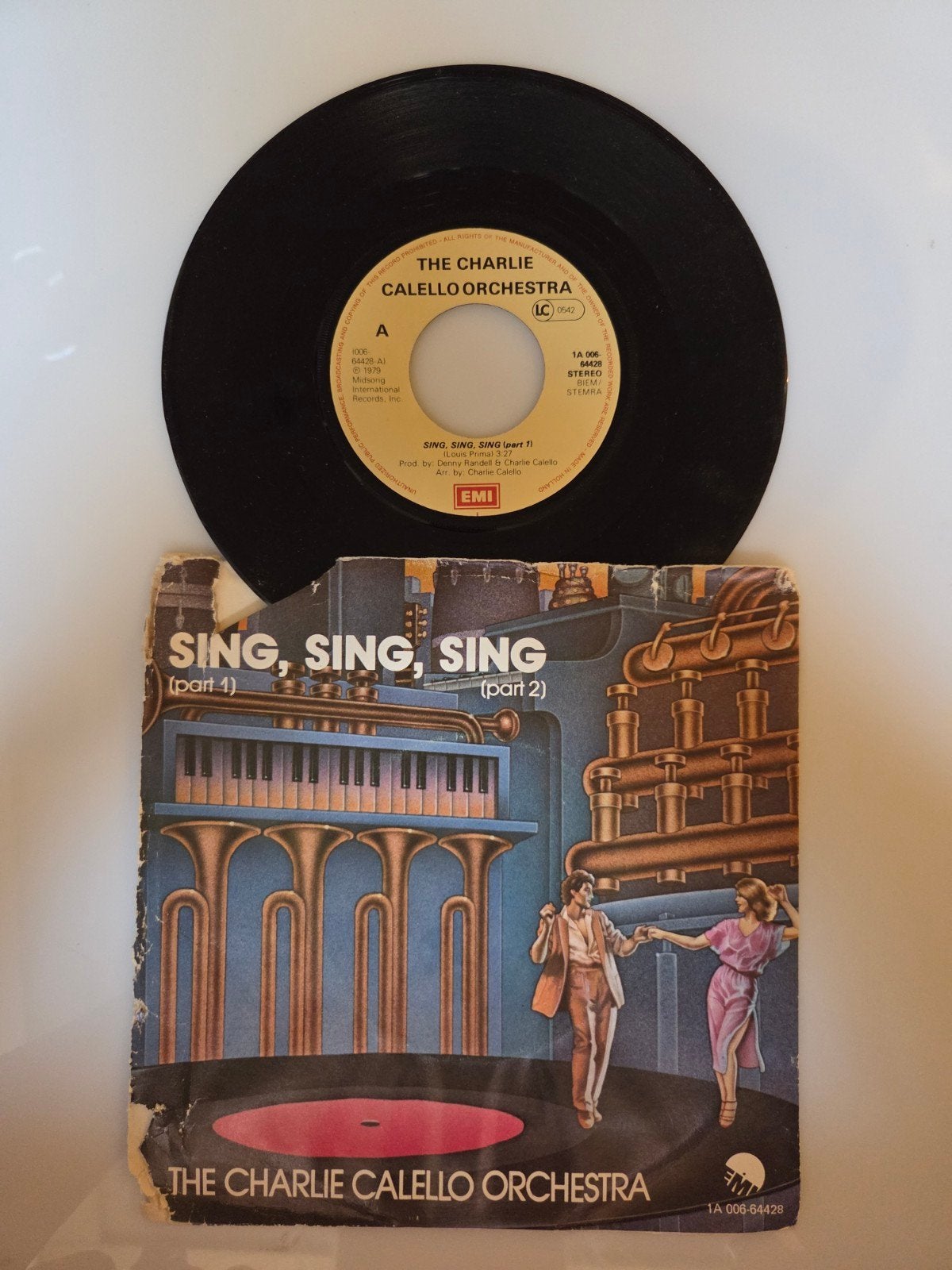 The Charlie Calello Orchestra - Sing, sing, sing, Ophalen of Verzenden, Gebruikt, 7 inch, Pop