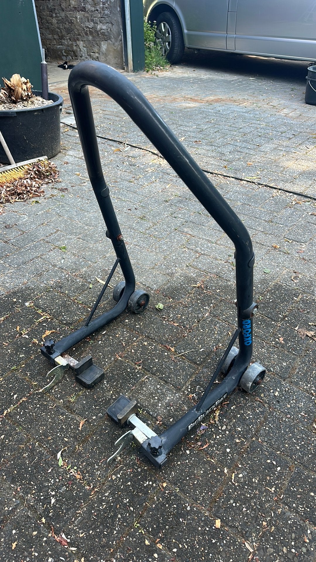 Motor bok. Hef bok! voor motoren., Ophalen