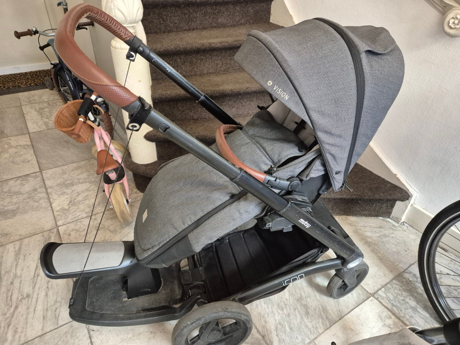Mutsy Icon Vision kinderwagen en Accessoires, Gebruikt, Ophalen of Verzenden, Combiwagen, Mutsy