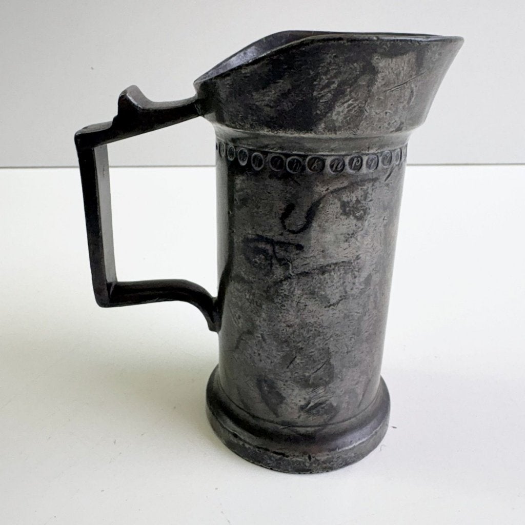Hempenius Antieke Tinnen 2 Deciliter Maat ca 1900, Ophalen of Verzenden