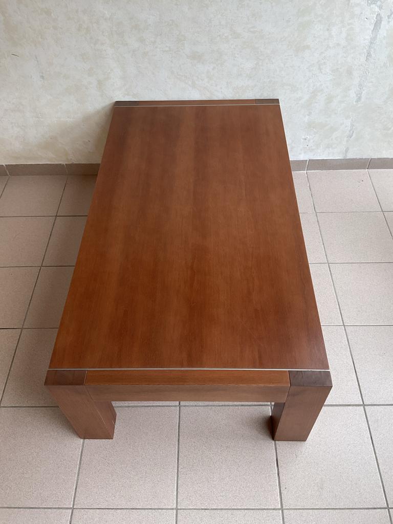 Stijlvolle Rechthoekige Salontafel - Hout, Huis en Inrichting, Tafels | Salontafels, Ophalen, 100 tot 150 cm, 50 tot 75 cm, 50 tot 100 cm