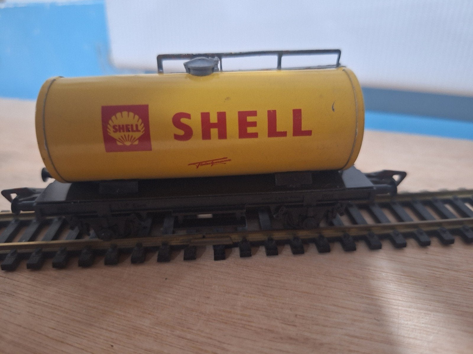 Fleischmann HO Shell Tankwagon - Gebruikt, Ophalen of Verzenden, Gebruikt, Wagon, Fleischmann