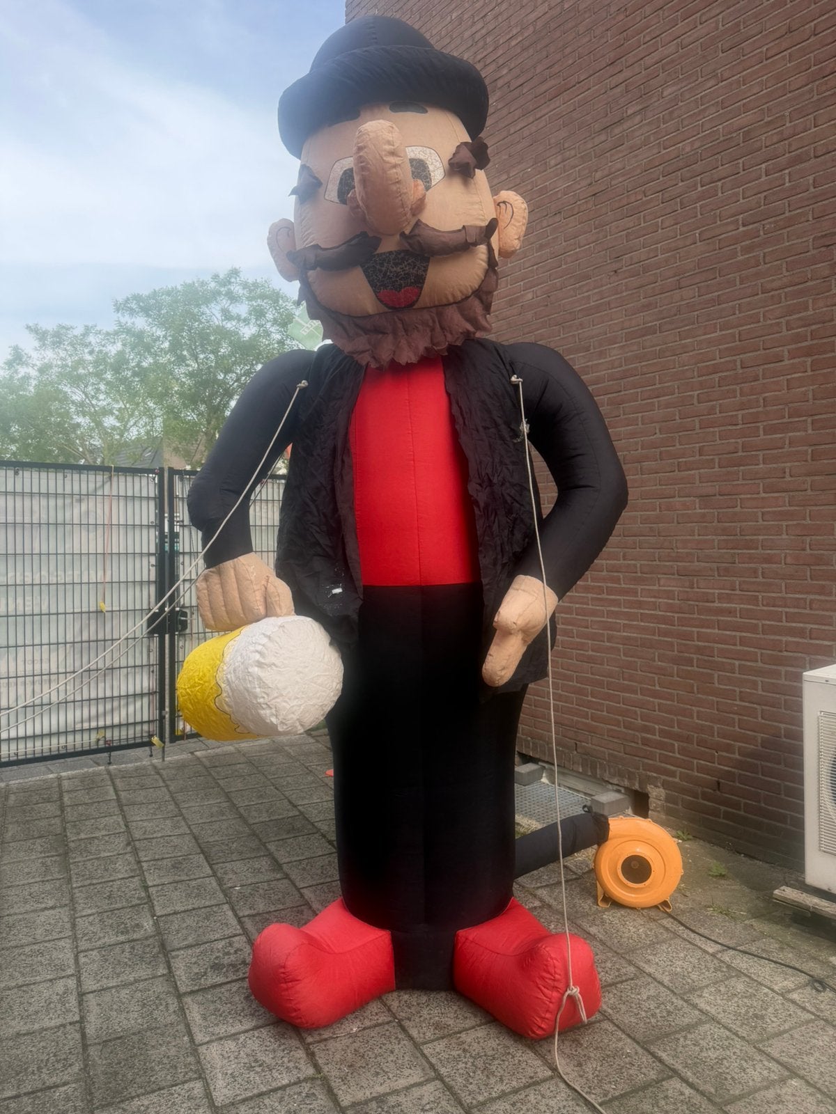 Abraham pop 4 meter hoog, Ophalen of Verzenden, Gebruikt, Abraham of Sarah