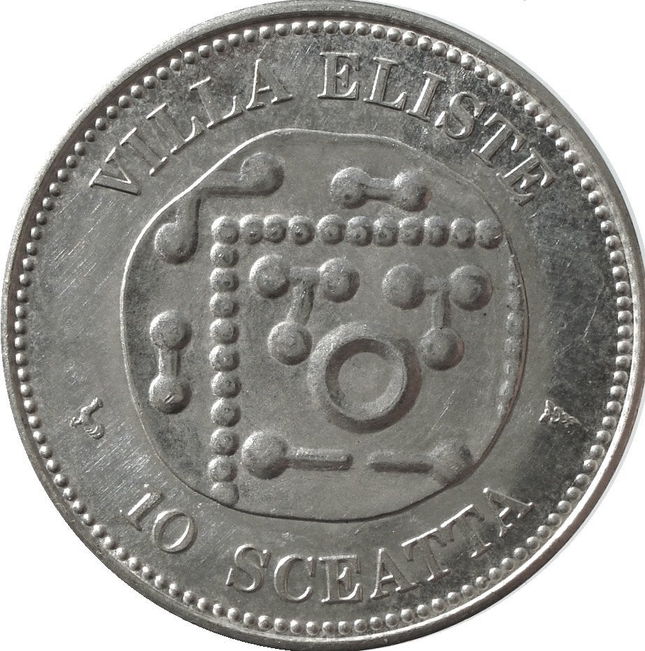 Nederland - Elst 100 sceatta (stedenpening, zilver, UNC-), Ophalen of Verzenden, Zilver, Nederland