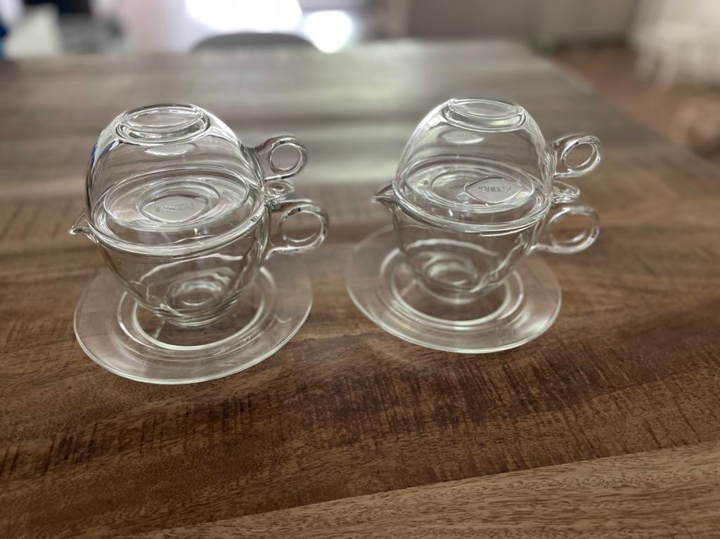 Pickwick theesetjes - zo goed als nieuw, Ophalen, Effen, Kop(pen) en/of Schotel(s), Glas