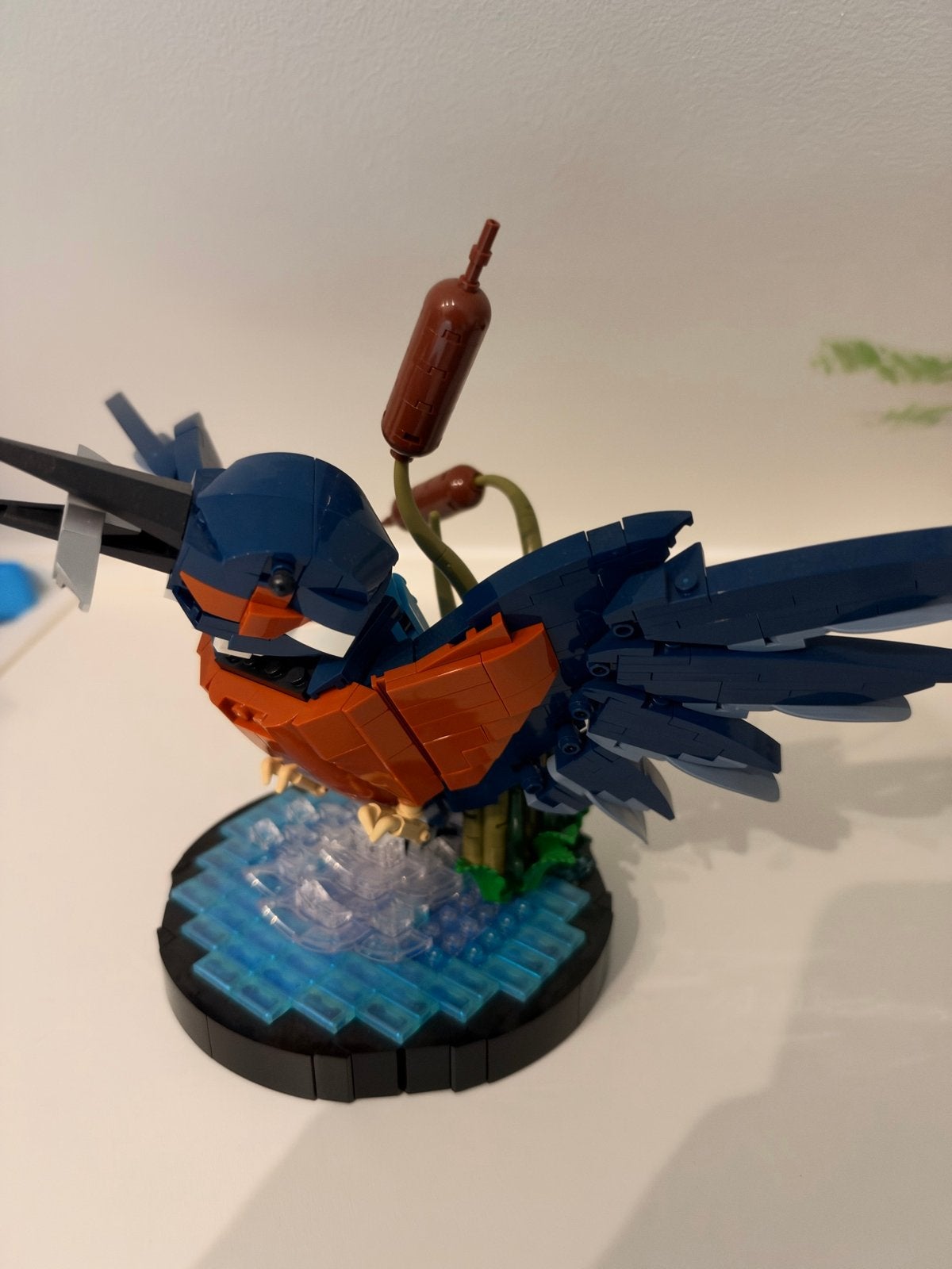 Lego vogel op water met rietstengels, Ophalen, Gebruikt, Overige merken