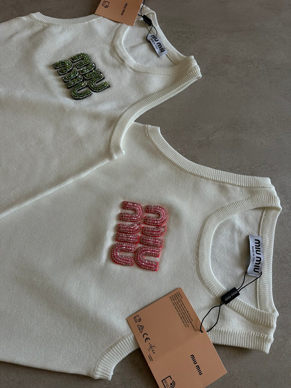 miu miu tanktop I Actie ‼️I  S/M, Ophalen of Verzenden, Nieuw, Overige kleuren, Zonder mouw