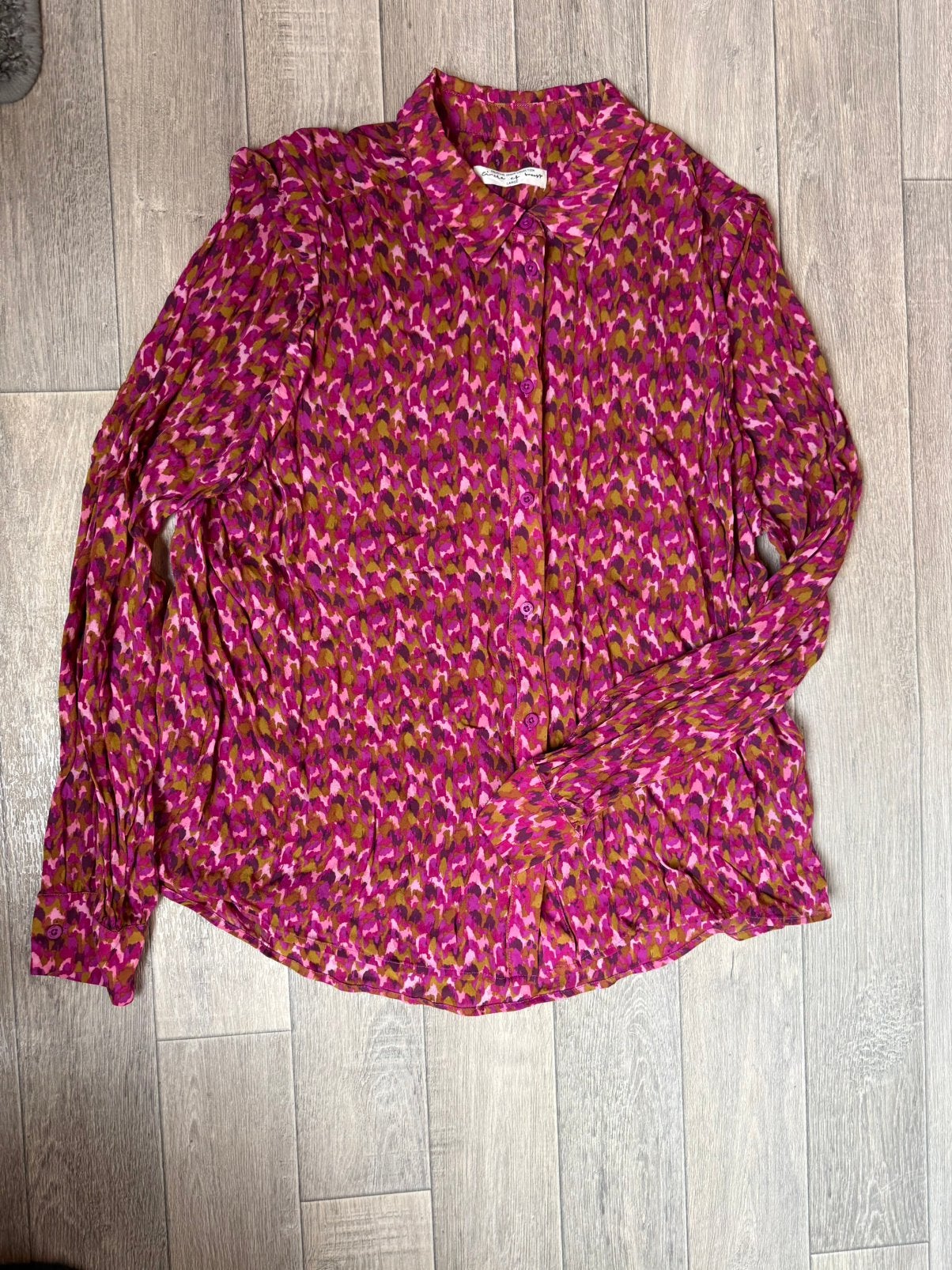 Circle of trust dames blouse L, Ophalen of Verzenden, Zo goed als nieuw, Maat 42/44 (L), Paars