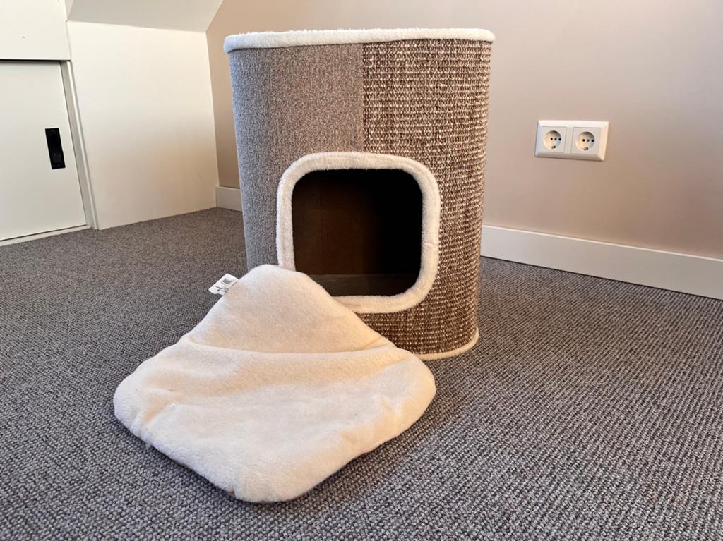 Flamingo Krabton George Beige, Dieren en Toebehoren, Katten-accessoires, Ophalen, Zo goed als nieuw