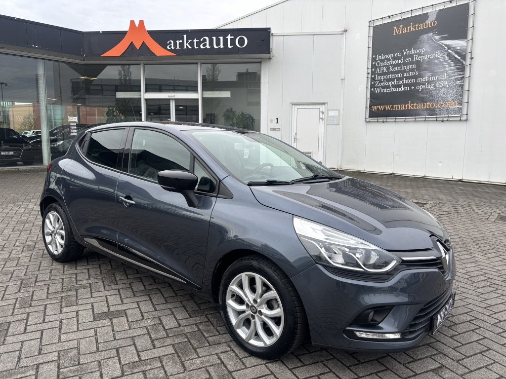 Renault Clio IV 0.9 TCe Collection Navi Cruise Climate Parke, 898 cc, Stof, Gebruikt, 1165 kg