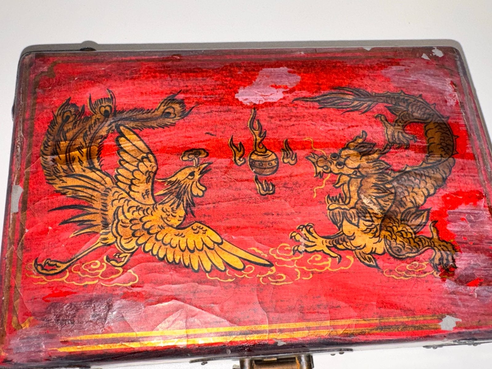 Antieke Chinese Erotische Doos, Antiek en Kunst, Ophalen of Verzenden