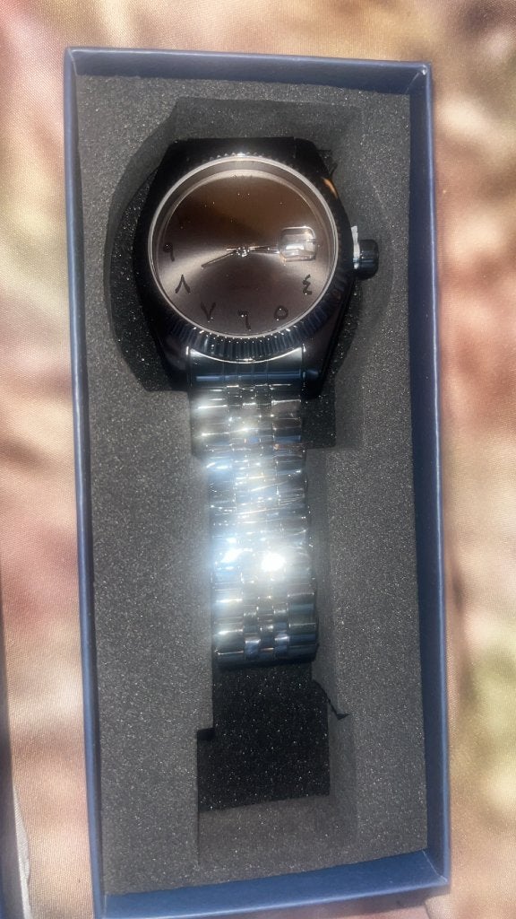 Sunkta horloge ️, Staal, Staal, Polshorloge, Nieuw