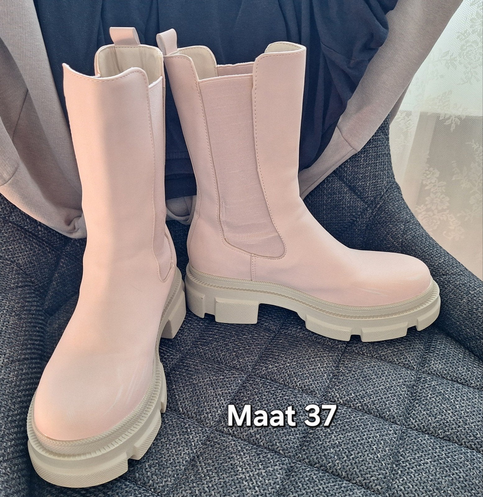 Meiden laarzen maat 37, Kinderen en Baby's, Babykleding | Schoentjes en Sokjes, Ophalen, Meisje, Laarsjes, Nieuw