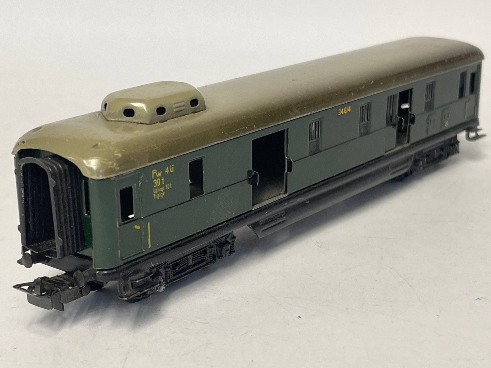 ** COLLECTORS ITEM ** ZEER MOOI * Märklin 346/4 ** METAAL **, Wisselstroom, Wagon, Ophalen of Verzenden, Zo goed als nieuw