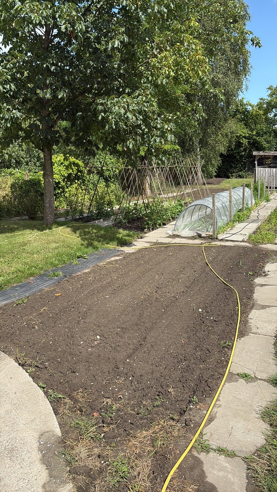 Gaasdoek huif tegen insekten als koolvlieg, Ophalen, Glas, Zo goed als nieuw, Plastic