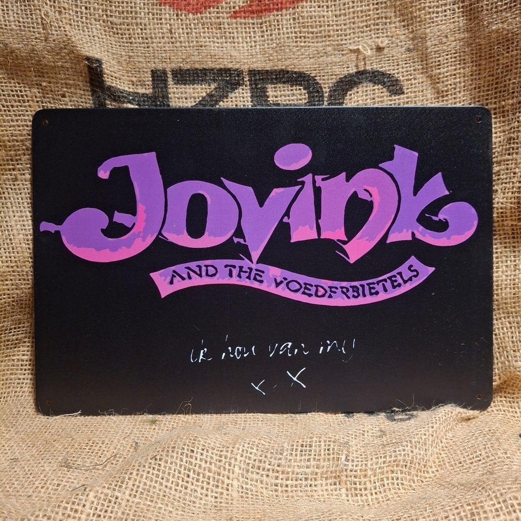JOVINK - Metalen wandplaat, Metaal, 30 cm, Meerkleurig, Nieuw