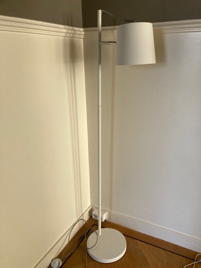 Zuiver vloerlamp Buckle Head wit metaal, Ophalen, E27 (groot), Zo goed als nieuw, Metaal