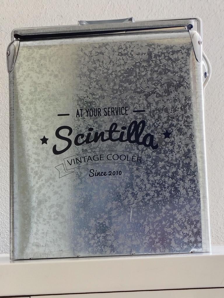 Vintage ijzeren koelbox - Scintilla, Ophalen, Koelelement