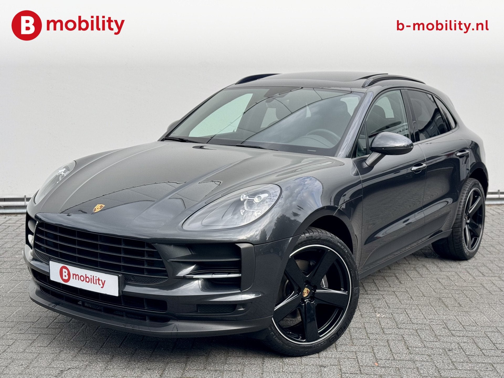 Porsche Macan 2.0 T Panoramadak Memory Pakket Trekhaak 2000k, Auto's, Automaat, Dealer onderhouden, Gebruikt, Bedrijf
