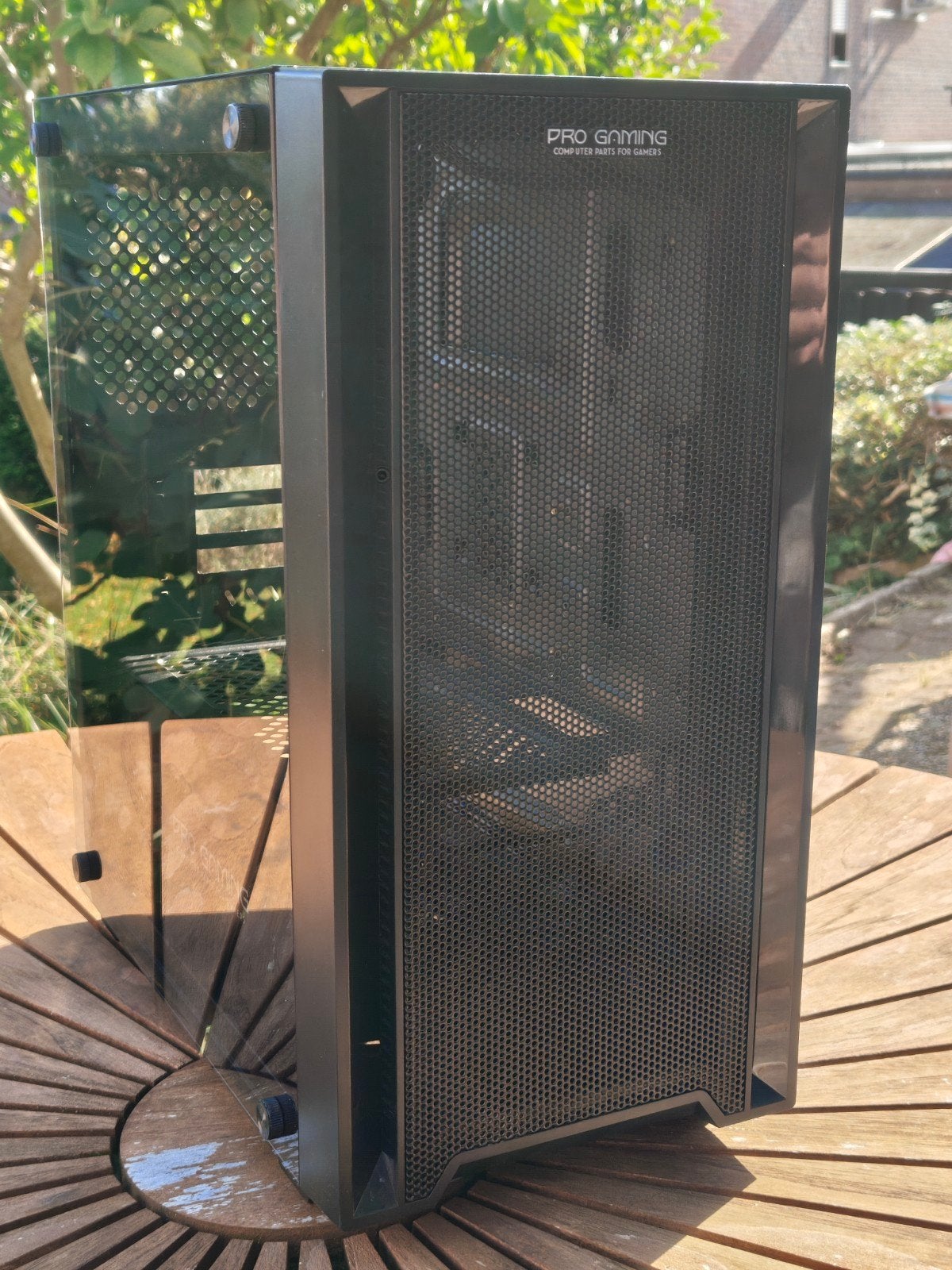 Micro ATX Pc Behuizing Glas, Computers en Software, Ophalen, Refurbished