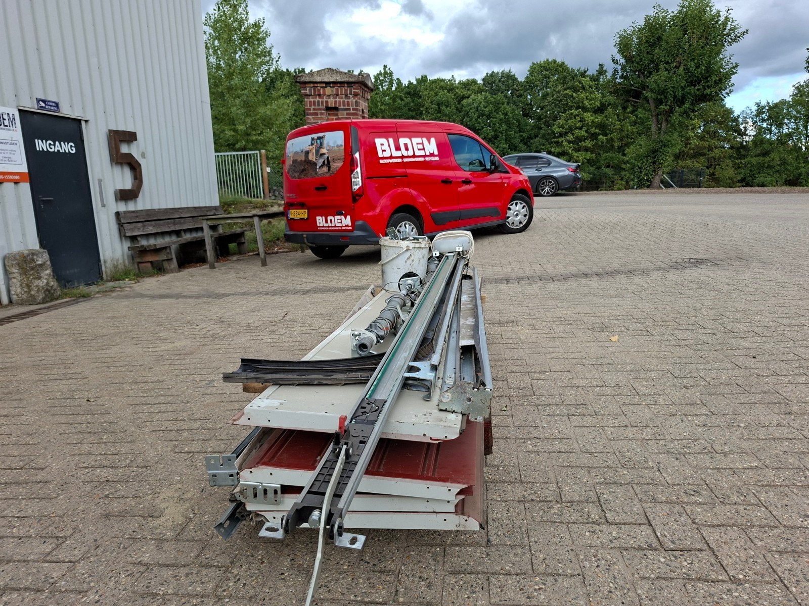 Sectionaal garagedeur Normstahl elektrische  Rolpoort,