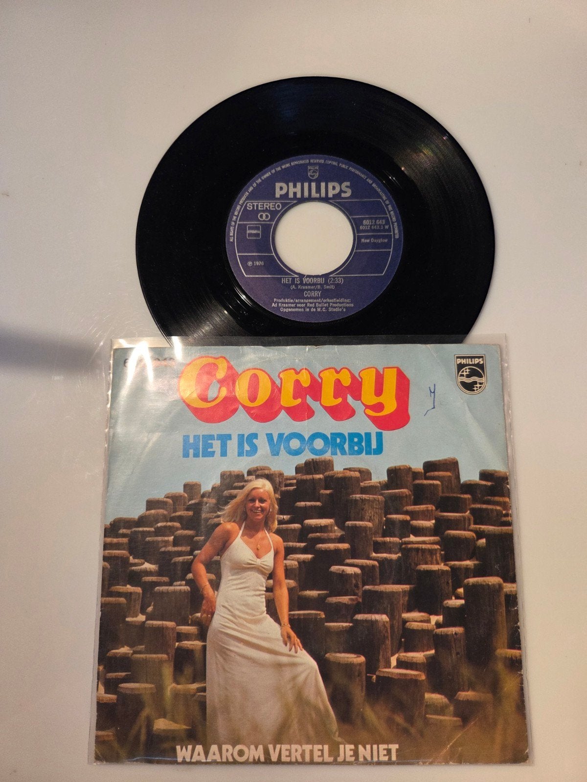 Corry Konings - Het is voorbij, Cd's en Dvd's, Ophalen of Verzenden, Gebruikt, 7 inch, Nederlandstalig