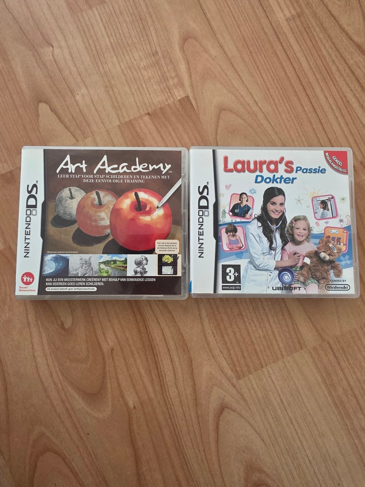 Nintendo DS Games: Art Academy & Laura's Passie Dokter, Puzzel en Educatief, Gebruikt, 1 speler, Ophalen of Verzenden