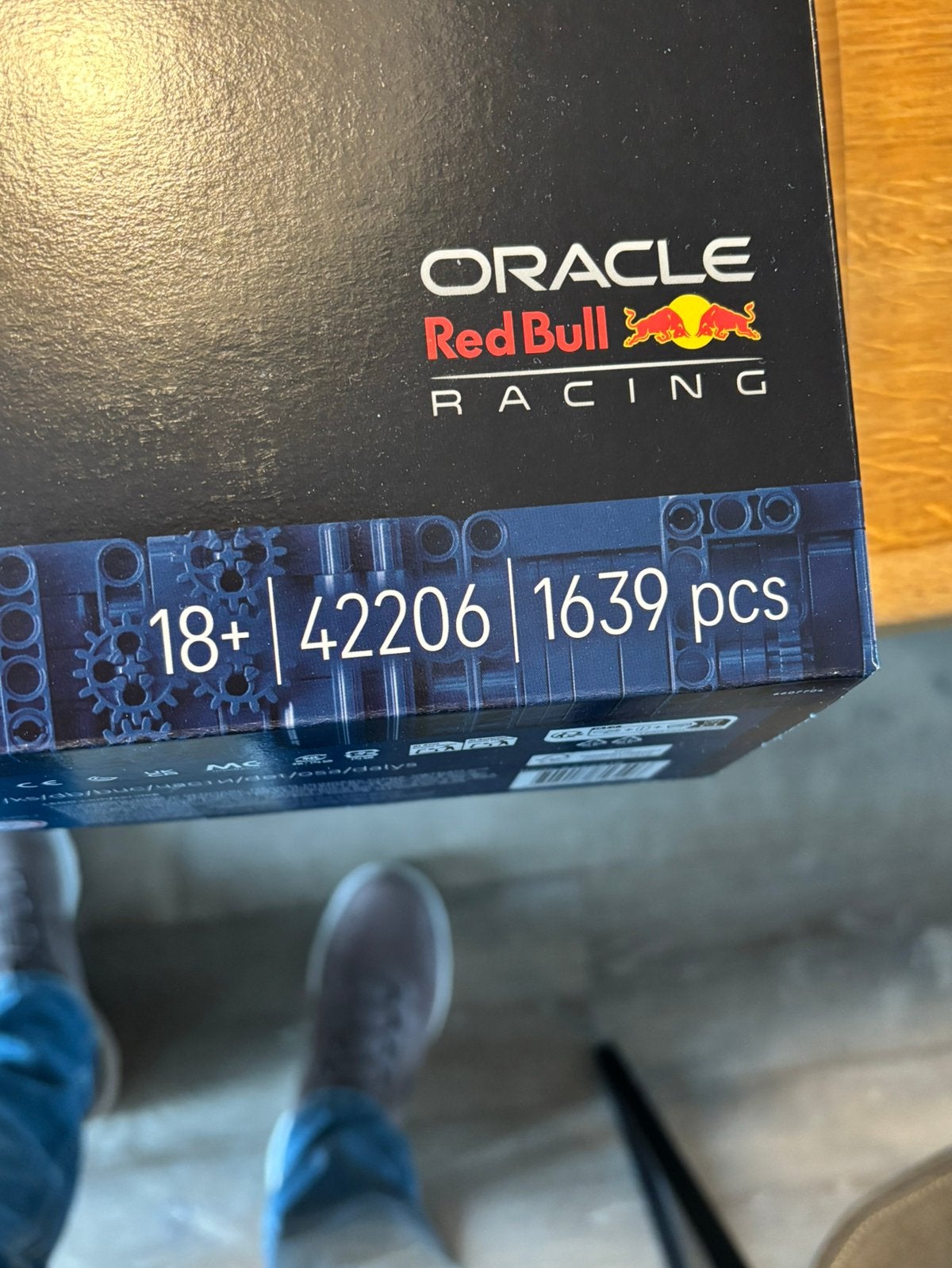 Lego Redbull Racing, Ophalen, Zo goed als nieuw, 1:5 t/m 1:8, Auto