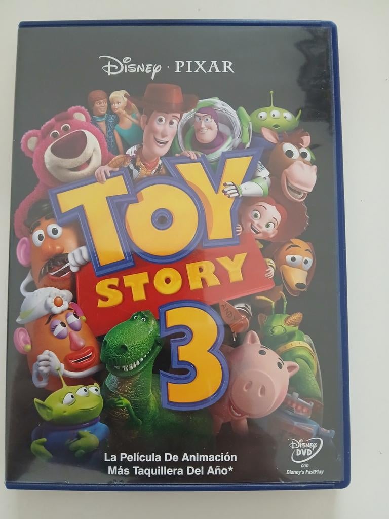 Toy Story 3 DVD - Spaans/Engels/Catalaans/Portugees, Gebruikt, Tekenfilm, Ophalen of Verzenden, Alle leeftijden